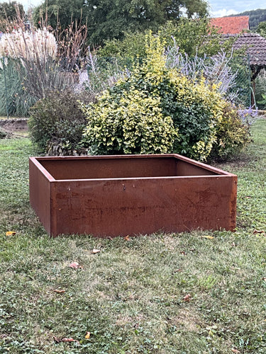 JARDINIERE CORTEN - SANS FOND